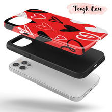 Load image into Gallery viewer, Love Red  - Tough iPhone Case
