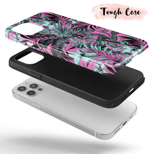 Load image into Gallery viewer, Jungle Pink  - Tough iPhone Case
