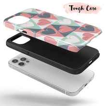 Load image into Gallery viewer, Love Triangle  - Tough iPhone Case
