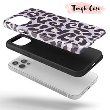 Load image into Gallery viewer, Contrast Leopard  - Tough iPhone Case
