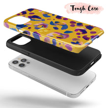 Load image into Gallery viewer, Leopard Mustard  - Tough iPhone Case
