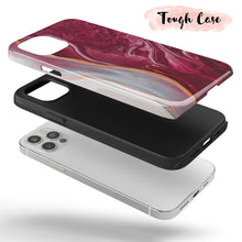 Load image into Gallery viewer, Rojo Marble  - Tough iPhone Case
