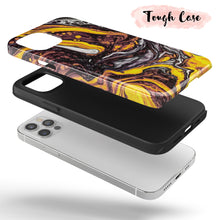 Load image into Gallery viewer, Volcanic Marble  - Tough iPhone Case
