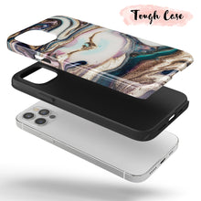 Load image into Gallery viewer, Milky Way Marble  - Tough iPhone Case
