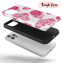 Load image into Gallery viewer, Pink Rose  - Tough iPhone Case
