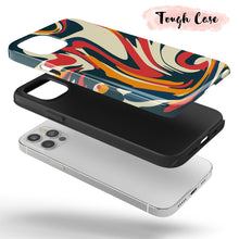 Load image into Gallery viewer, Tribal Swirl  - Tough iPhone Case
