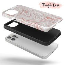 Load image into Gallery viewer, Rose Swirl  - Tough iPhone Case
