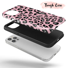 Load image into Gallery viewer, Pink Leopard  - Tough iPhone Case
