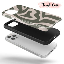 Load image into Gallery viewer, Retro Zebra - Zebra Print iPhone Case
