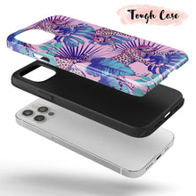 Load image into Gallery viewer, Pink Jungle  - Tough iPhone Case
