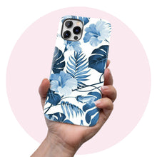 Load image into Gallery viewer, Icy Blue Leaf  - Tough iPhone Case
