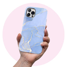 Load image into Gallery viewer, Aura Blue - Tough iPhone Case
