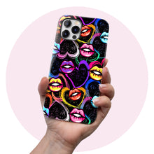 Load image into Gallery viewer, Vibrant Kiss  - Tough iPhone Case
