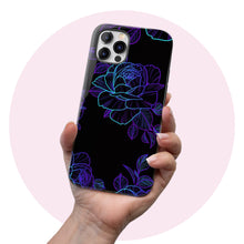 Load image into Gallery viewer, Neon Rose  - Tough iPhone Case
