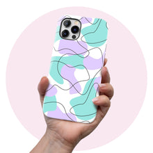 Load image into Gallery viewer, Abstract Overlap - Tough iPhone Case
