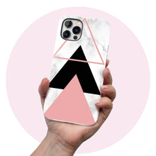 Load image into Gallery viewer, White Geometrics  - Tough iPhone Case
