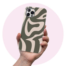 Load image into Gallery viewer, Retro Zebra - Zebra Print iPhone Case
