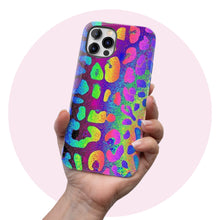 Load image into Gallery viewer, Oil Spill Leopard  - Tough iPhone Case
