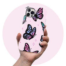 Load image into Gallery viewer, Pink Butterfly  - Tough iPhone Case
