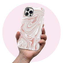 Load image into Gallery viewer, Rose Swirl  - Tough iPhone Case
