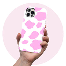 Load image into Gallery viewer, Pink Cow  - Tough iPhone Case
