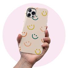 Load image into Gallery viewer, Nude Smiley Face iPhone Case
