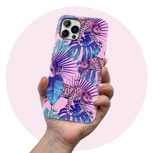 Load image into Gallery viewer, Pink Jungle  - Tough iPhone Case
