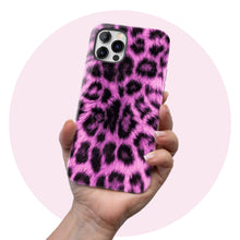 Load image into Gallery viewer, Purple Leopard Fur  - Tough iPhone Case
