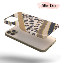 Load image into Gallery viewer, Leopard Stripes  - Tough iPhone Case
