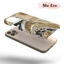 Load image into Gallery viewer, Gold Leopard Marble  - Tough iPhone Case
