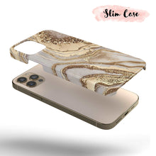 Load image into Gallery viewer, Golden Marble  - Tough iPhone Case
