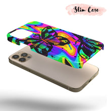 Load image into Gallery viewer, Psychedelic Butterfly  - Tough iPhone Case
