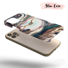 Load image into Gallery viewer, Milky Way Marble  - Tough iPhone Case
