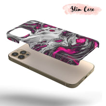 Load image into Gallery viewer, Pink &amp; Grey Wash  - Tough iPhone Case
