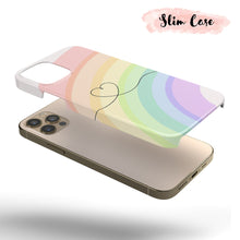 Load image into Gallery viewer, I Heart Rainbows  - Tough iPhone Case
