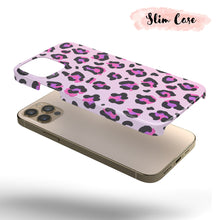 Load image into Gallery viewer, Pink Leopard  - Tough iPhone Case
