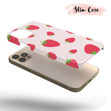 Load image into Gallery viewer, Strawberry Tumble  - Tough iPhone Case
