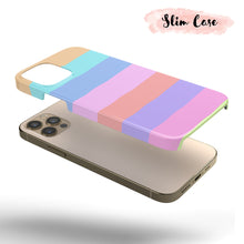 Load image into Gallery viewer, Pastel Rainbow  - Tough iPhone Case
