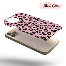 Load image into Gallery viewer, Pink Leopard  - Tough iPhone Case
