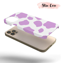 Load image into Gallery viewer, Purple Cow  - Tough iPhone Case
