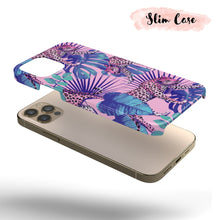 Load image into Gallery viewer, Pink Jungle  - Tough iPhone Case
