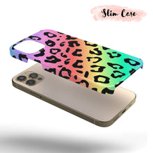 Load image into Gallery viewer, Rainbow Leopard  - Tough iPhone Case
