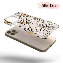 Load image into Gallery viewer, White Graffiti Daisy iPhone Case
