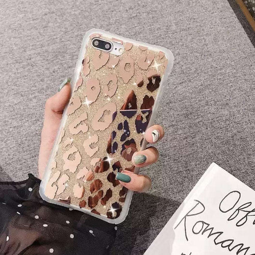 Gold Leopard Glitter - In Case UK